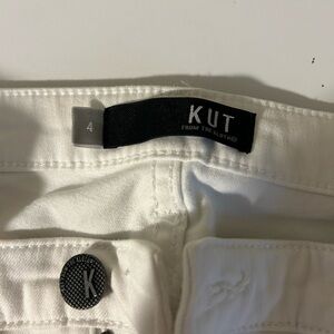 Kut White Skinny Jeans